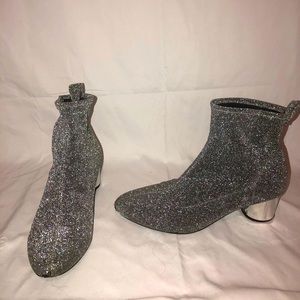 Glitter Sock Bootie